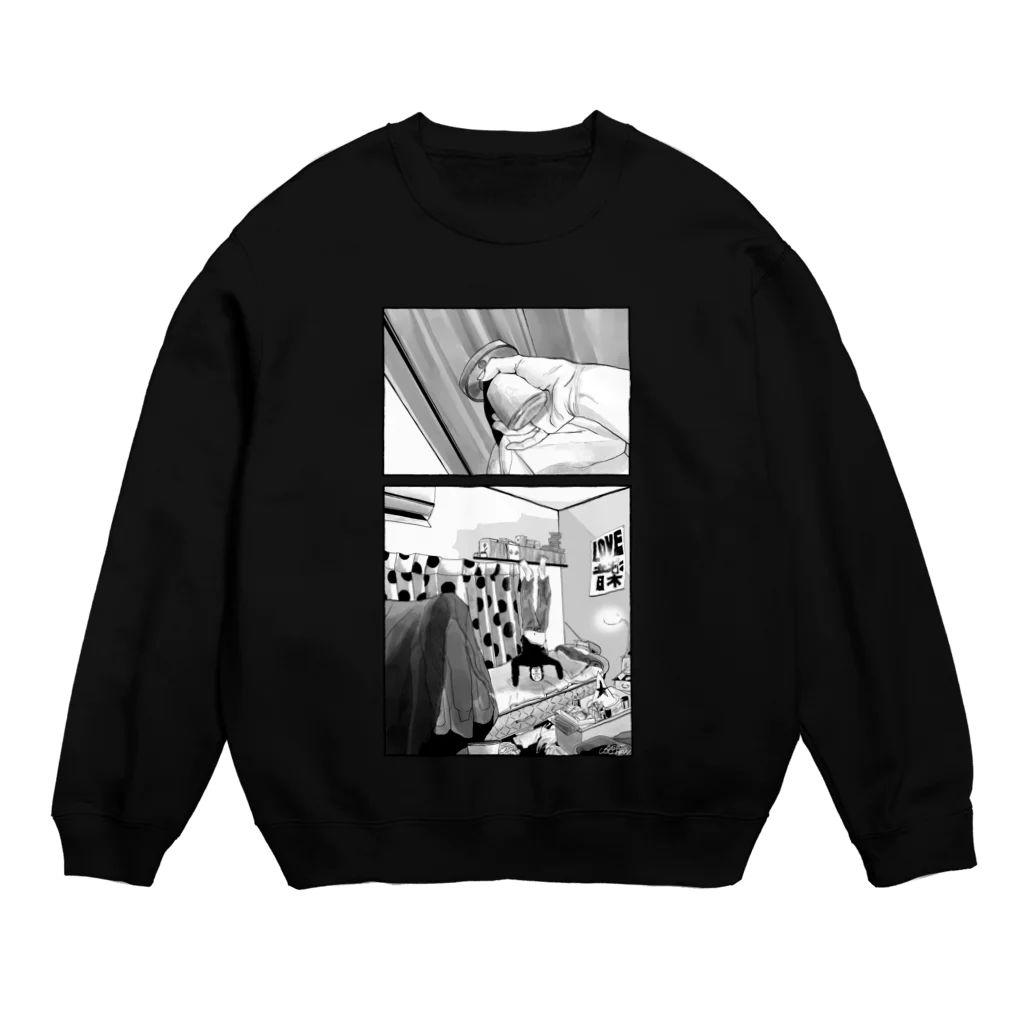 COC-CHANの父の部屋に入ったら三点倒立をしていた。 Crew Neck Sweatshirt