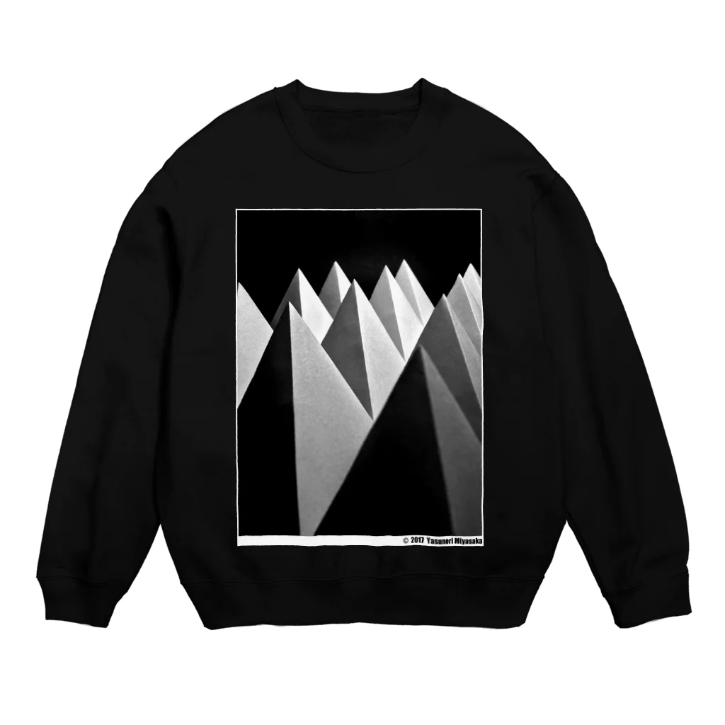 写真家・宮坂泰徳の『No.1』 - 『ANALOGIA』 (type_C) Crew Neck Sweatshirt