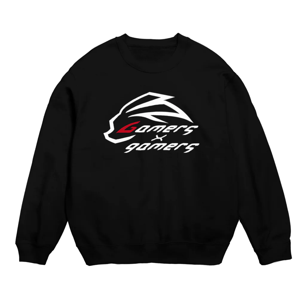 げまげま屋さんのげまげまロゴ Crew Neck Sweatshirt