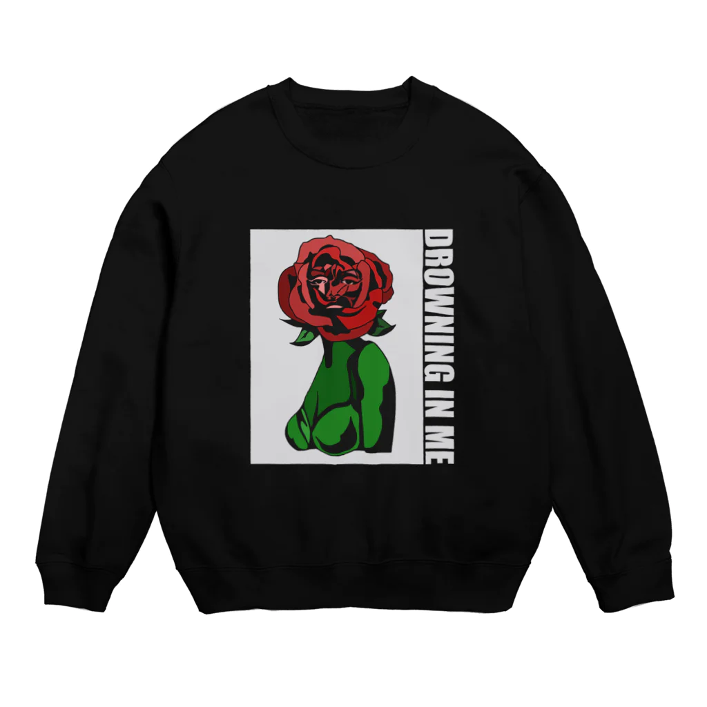 Tohma.m. のDrowning in me Crew Neck Sweatshirt