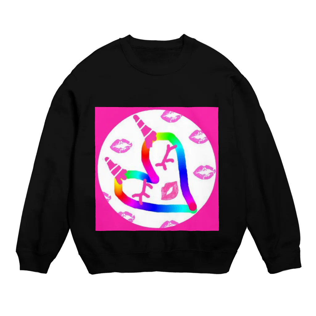 うさみんん❤︎のシナモンガール❤︎ Crew Neck Sweatshirt