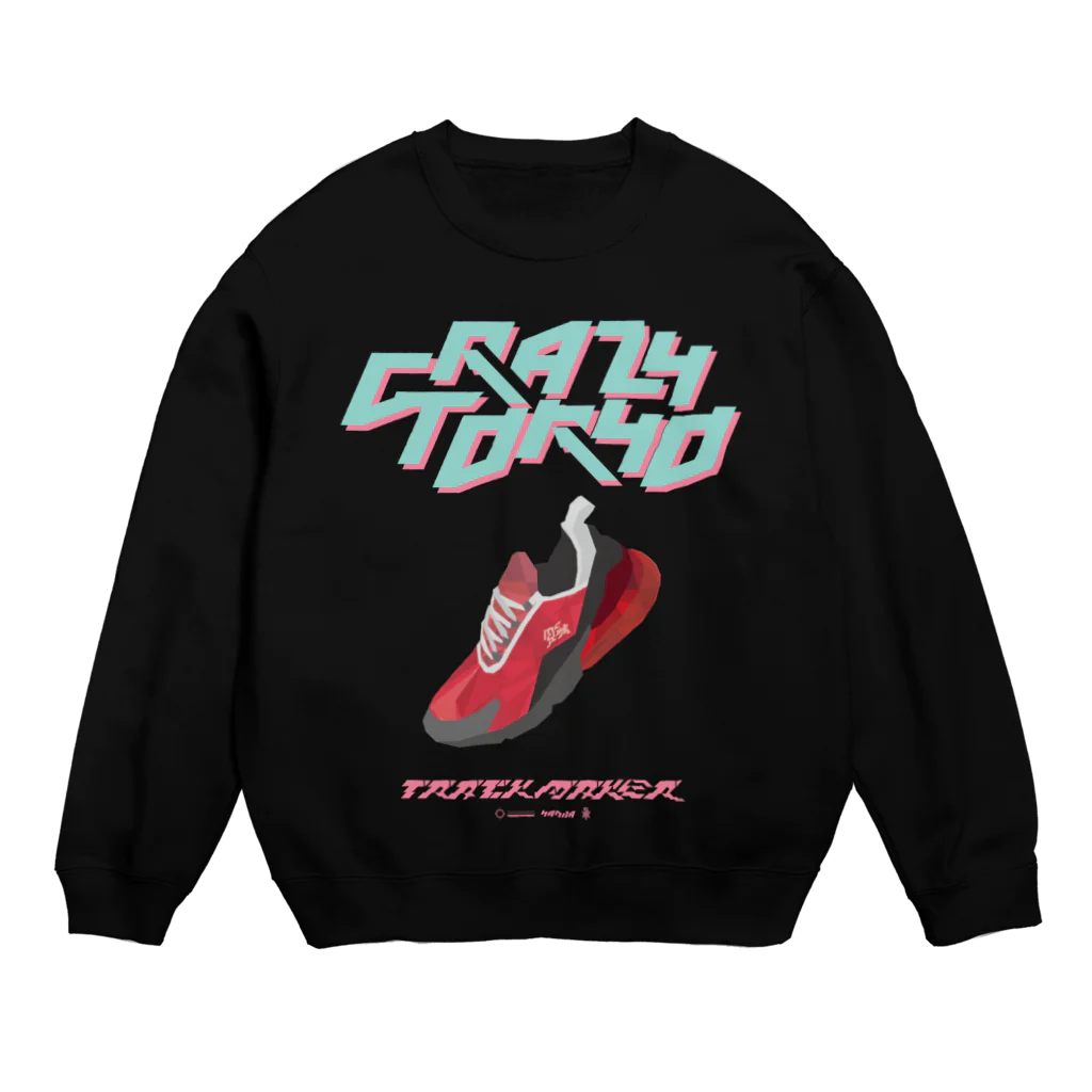 trackmakerのCRAZY TOKYO Crew Neck Sweatshirt