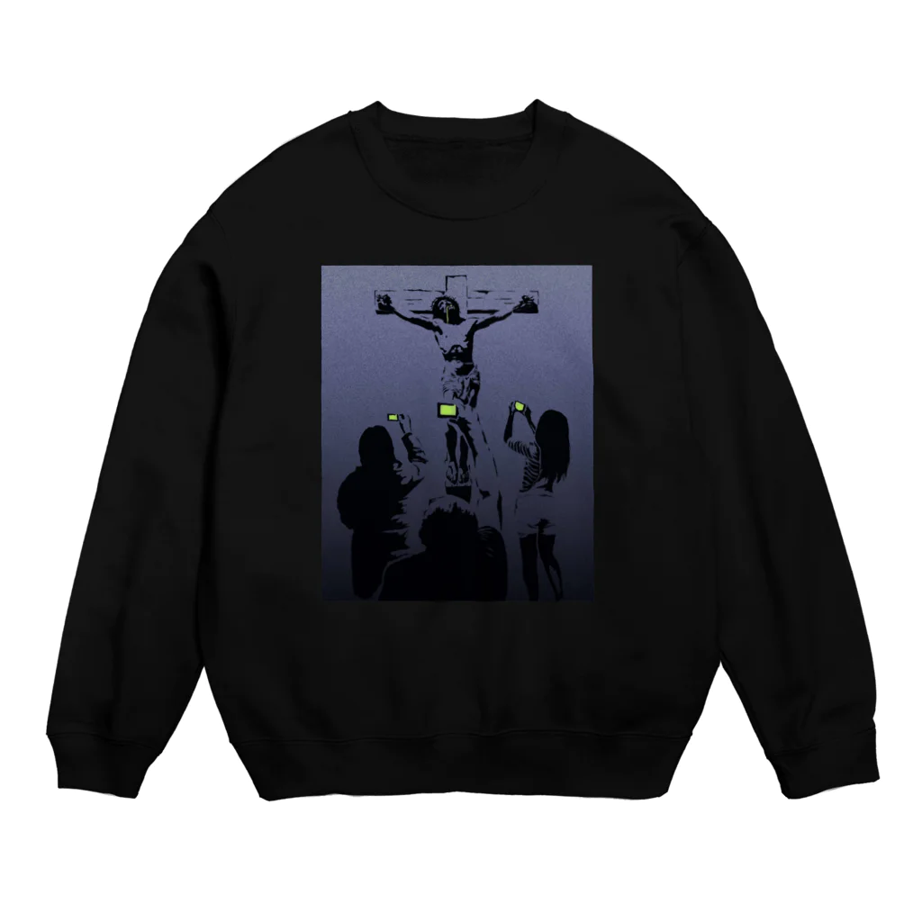 DESONEのもしこの時代に公開処刑が行われたら。 Crew Neck Sweatshirt