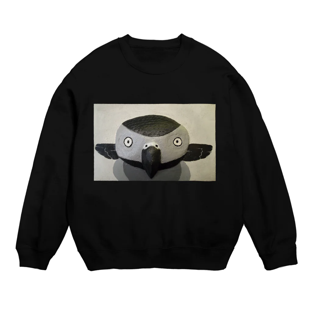 Mitsu-Zoのモノトーン・ヨウム Crew Neck Sweatshirt