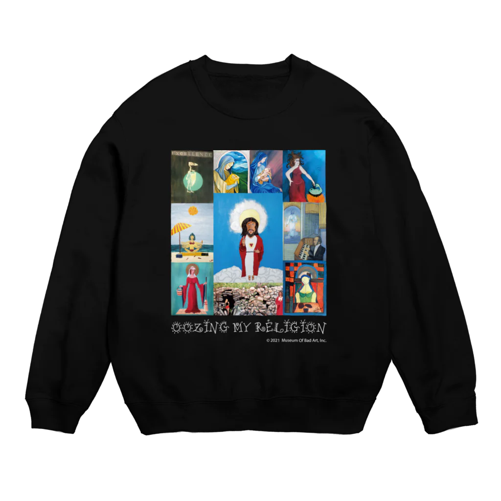 バッドアート美術館の 宗教観あふれ出るバッドアート Crew Neck Sweatshirt