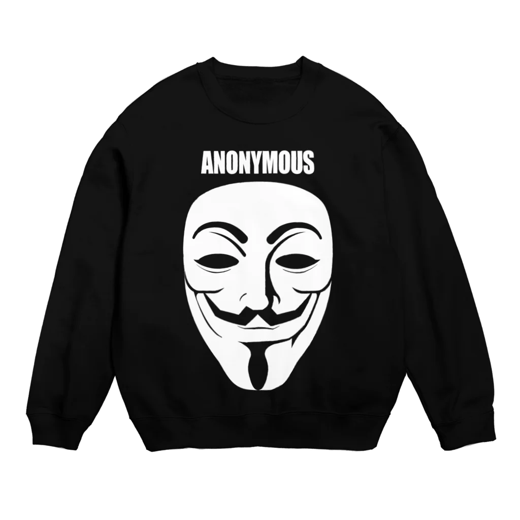 DRIPPEDのANONYMOUS-アノニマス- Crew Neck Sweatshirt