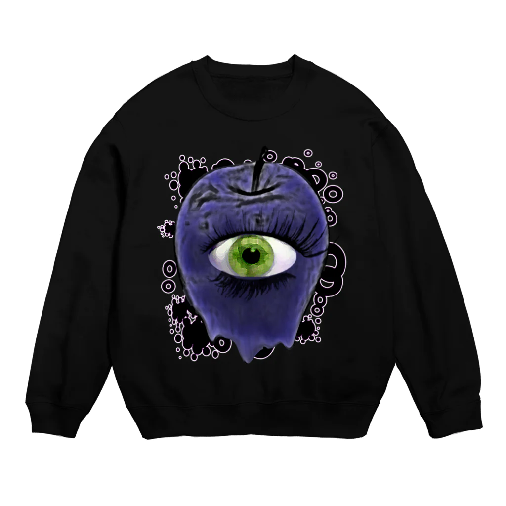 nue-designの悪魔の毒リンゴ Crew Neck Sweatshirt