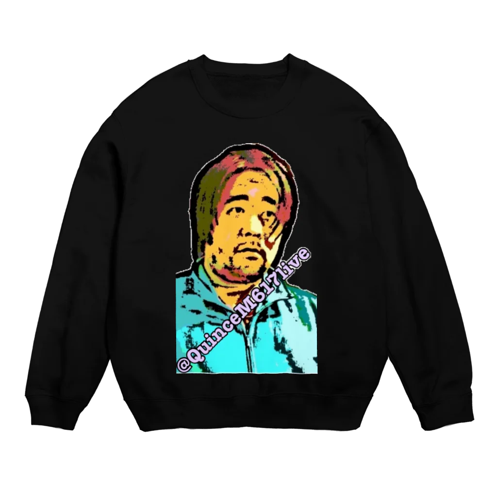 万事屋 宗ちゃんのクインス宗岡グッズ(ネタ) Crew Neck Sweatshirt