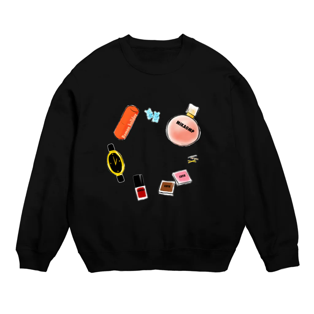 mikaompのかわいいすぺしゃる Crew Neck Sweatshirt