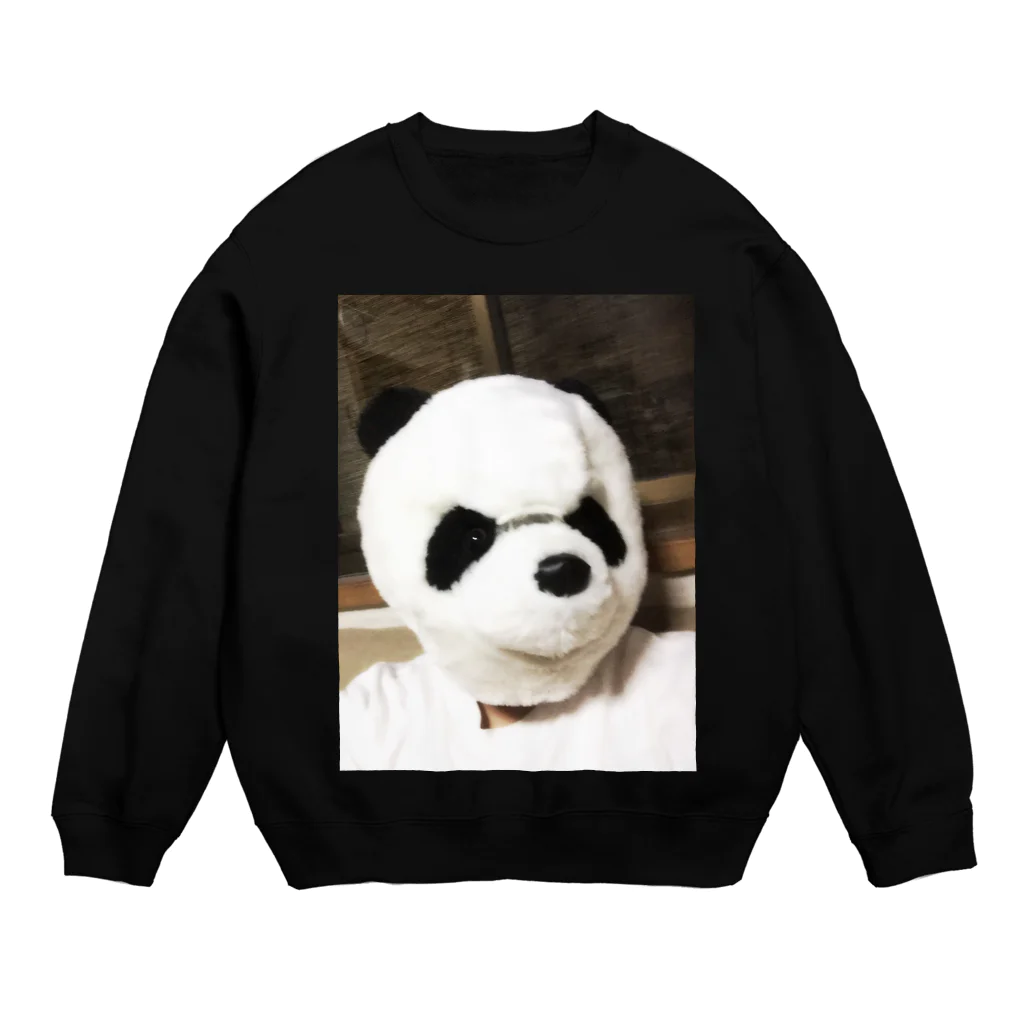 Deepの俺はパンダ Crew Neck Sweatshirt