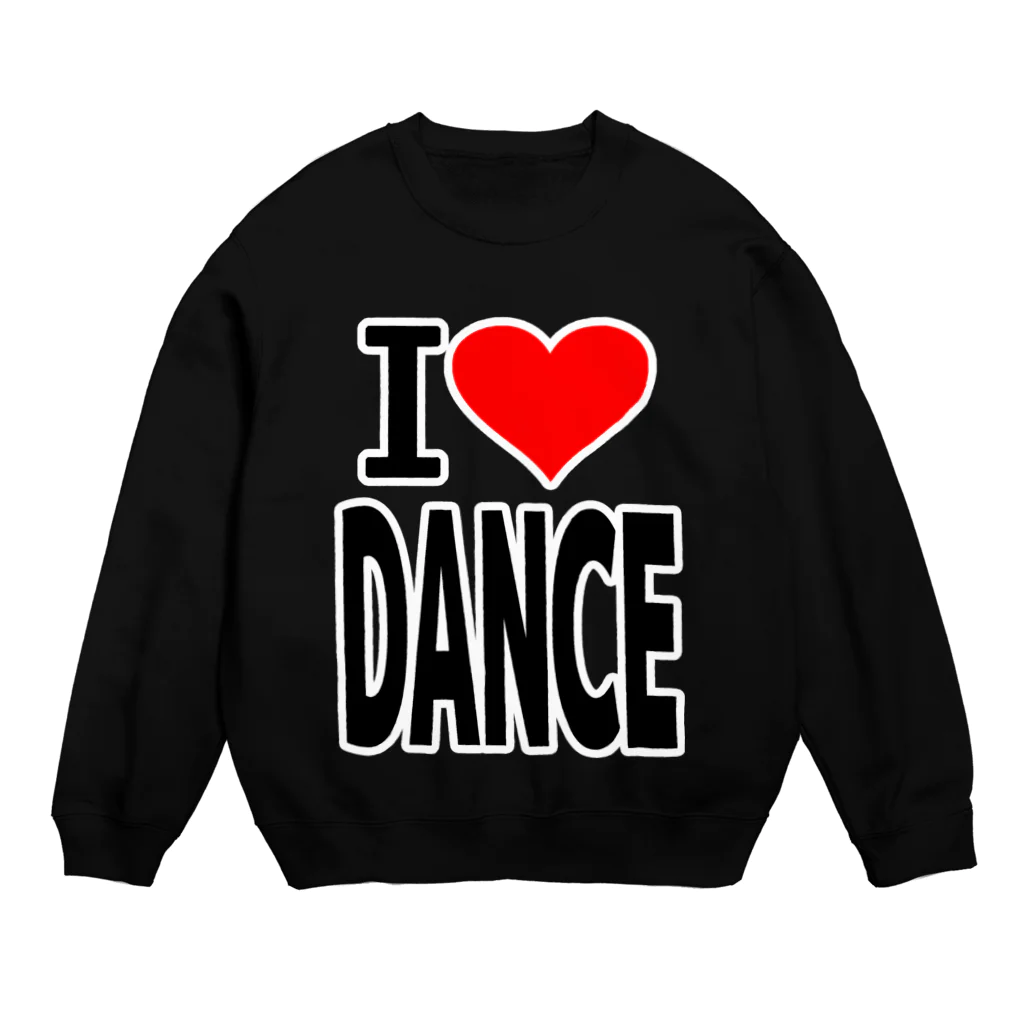 AAAstarsの愛　ハート　DANCE　(　I 　Love　DANCE　） スウェット