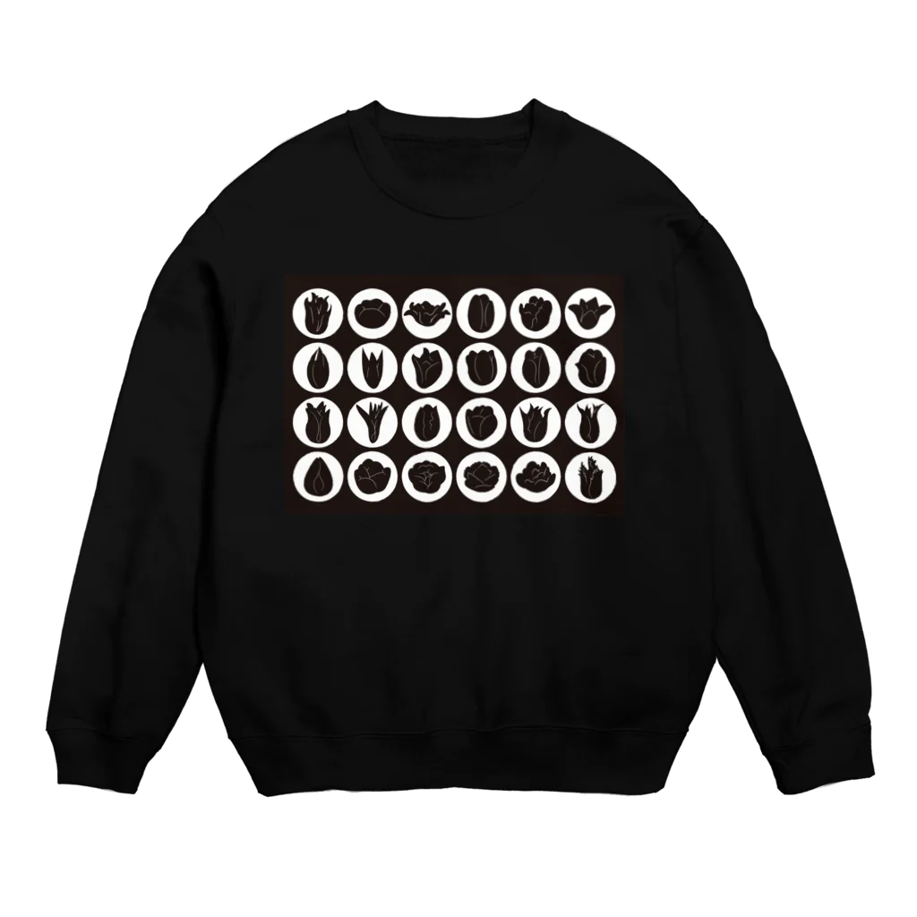 tulip_loveのいろんなチューリップ Crew Neck Sweatshirt