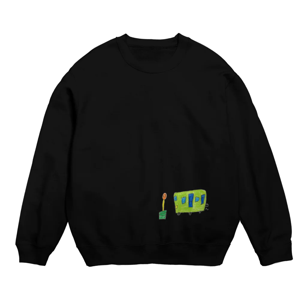 けんたろのカラフル市バス Crew Neck Sweatshirt