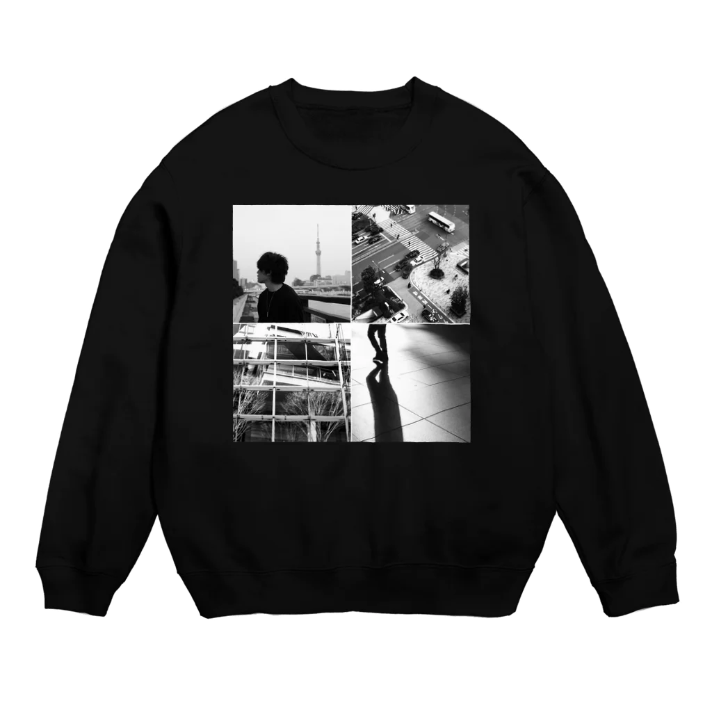 photo-kiokuのTOKYOコラージュ Crew Neck Sweatshirt