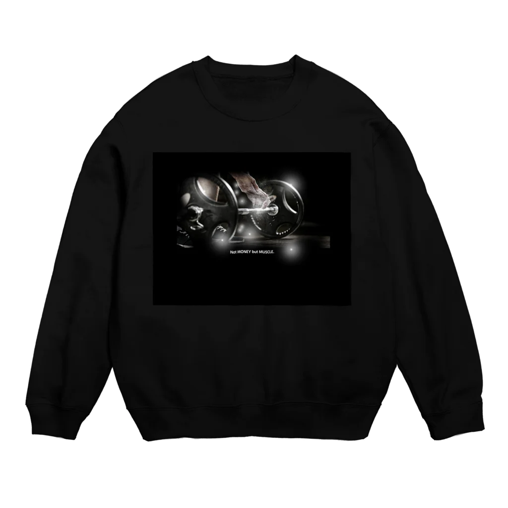 ぜんにょものNot Money Crew Neck Sweatshirt