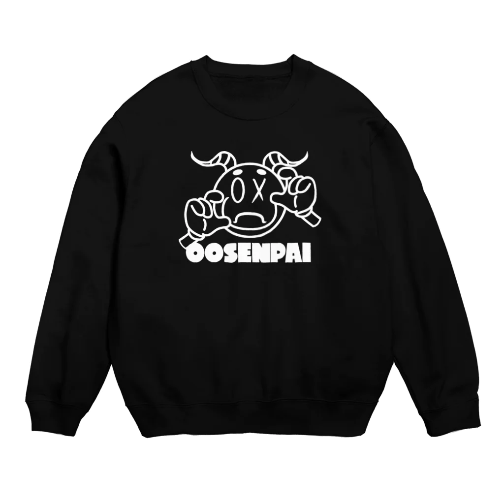 〇〇SENPAI【アパレル先輩】の各色 白ロゴ スウェット Crew Neck Sweatshirt