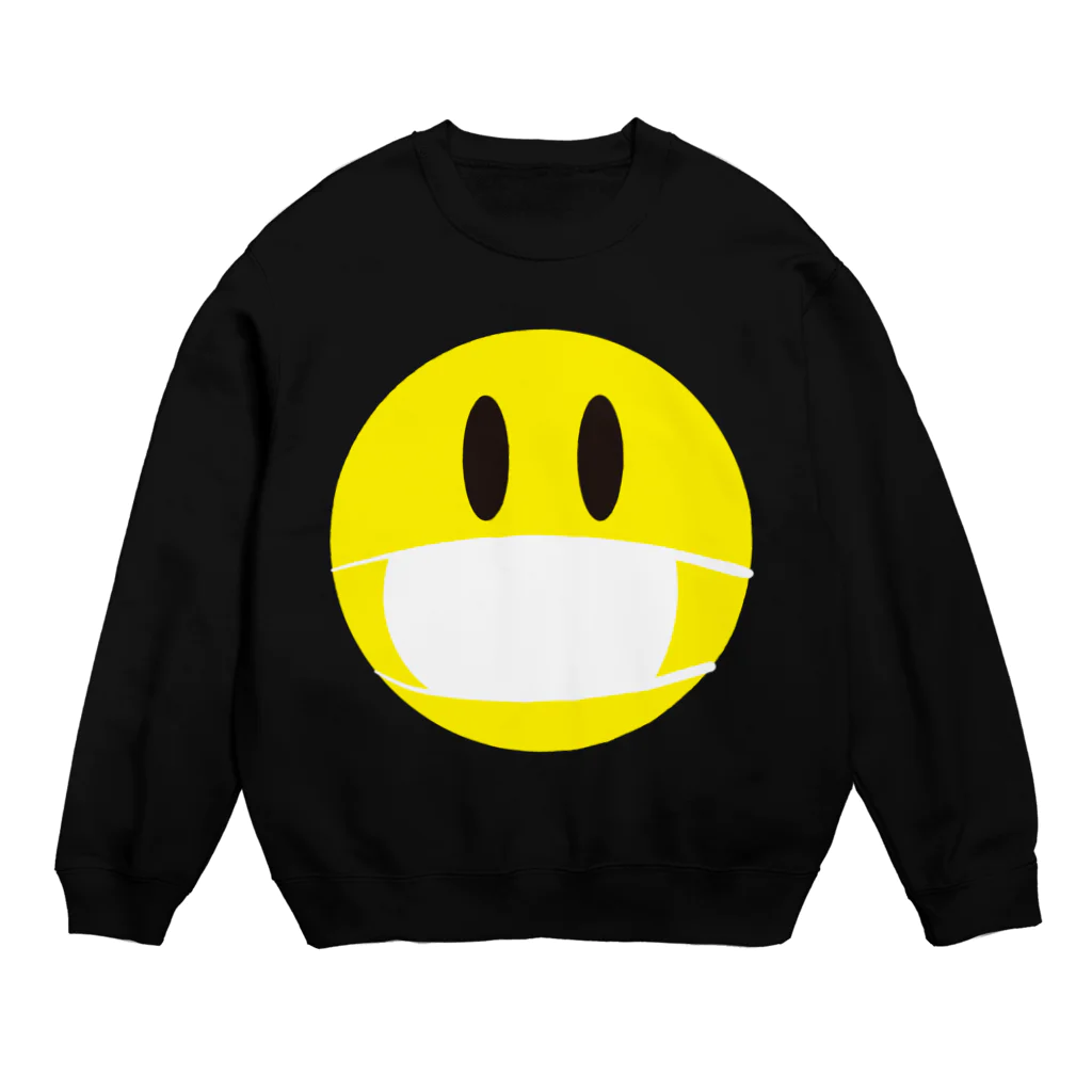 DRIPPEDのマスクをしたスマイリーフェイス Crew Neck Sweatshirt