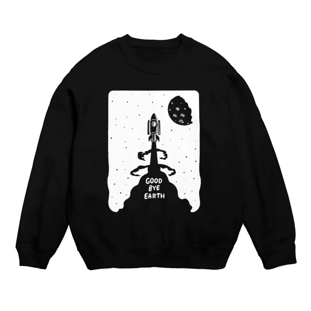 TOPECONHEROESのさよなら地球　カラー2 Crew Neck Sweatshirt