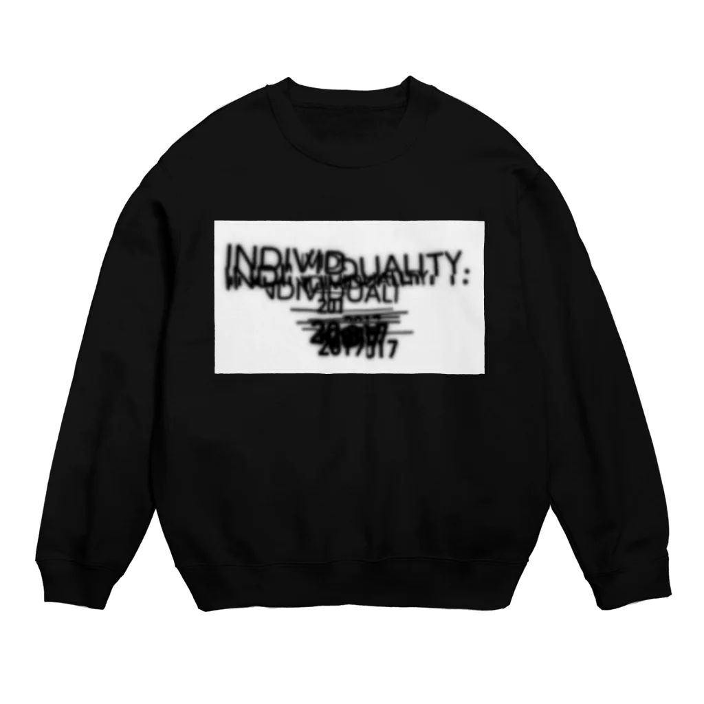 INDIVIDUALITYのトレーナー Crew Neck Sweatshirt