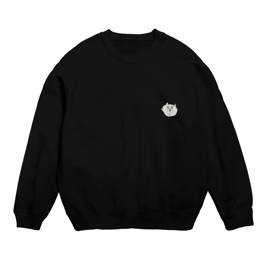 sitter_nicoのうー画伯によるニコ Crew Neck Sweatshirt