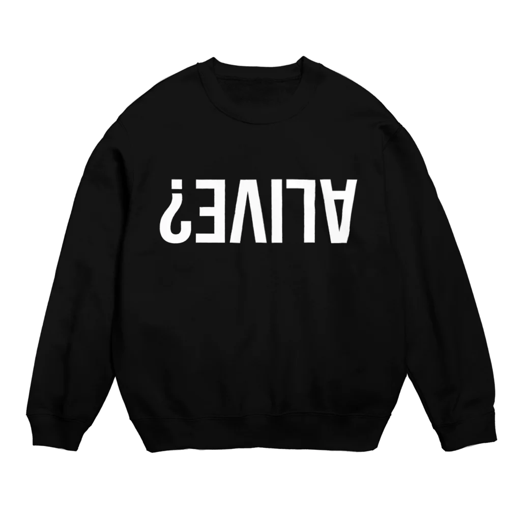 vil tokyoの生きてる？(自分用) Crew Neck Sweatshirt