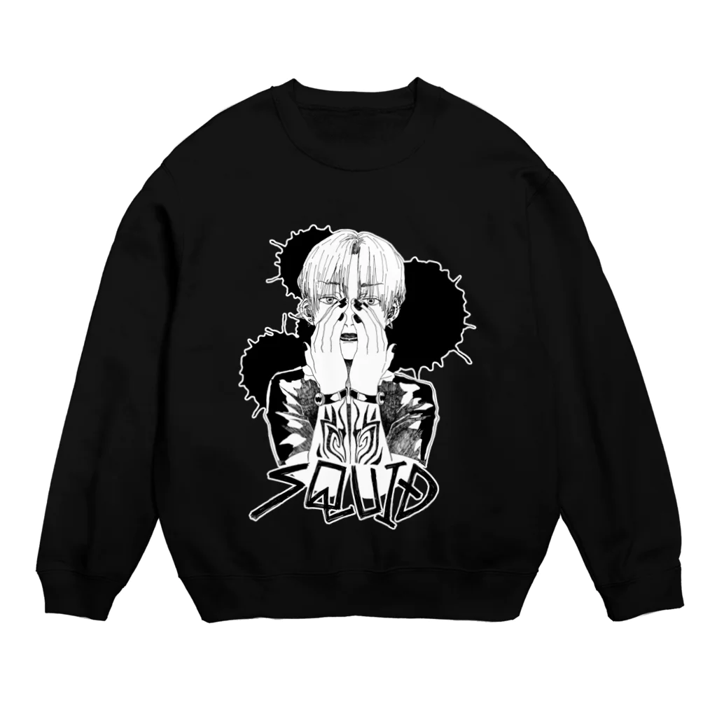 NATSUYA TAKASAKIのSquid  Crew Neck Sweatshirt