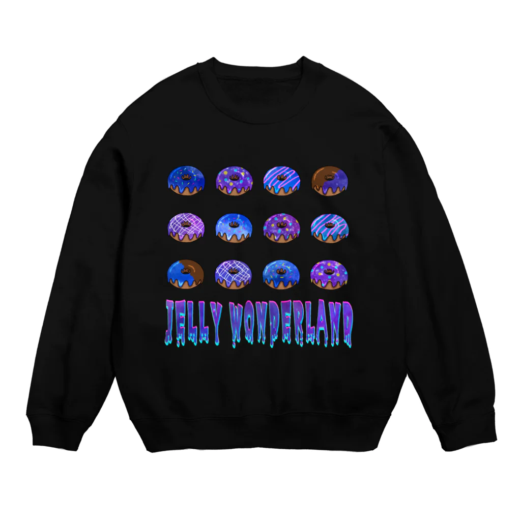 【公式】JELLY WONDERLAND【ショップ】のジェリードーナツ Crew Neck Sweatshirt