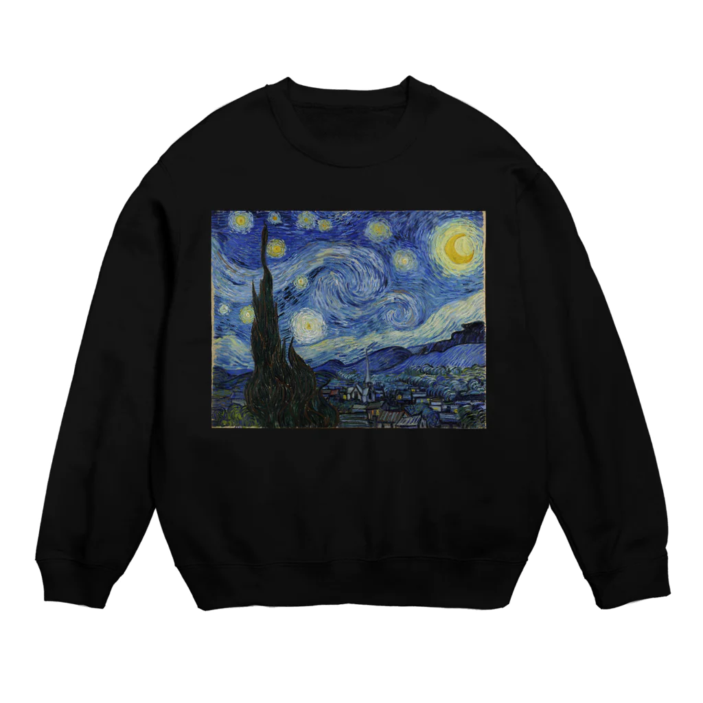 artgalleryのThe Starry Night Crew Neck Sweatshirt