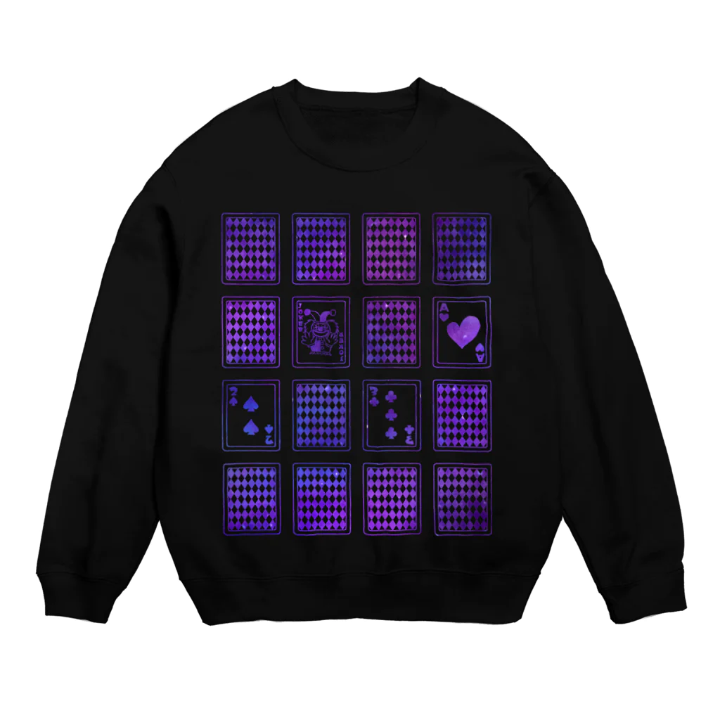 【公式】JELLY WONDERLAND【ショップ】のジェリートランプ Crew Neck Sweatshirt