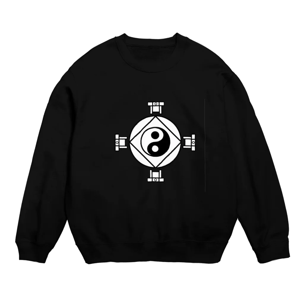 bushotの回転テーブル Crew Neck Sweatshirt