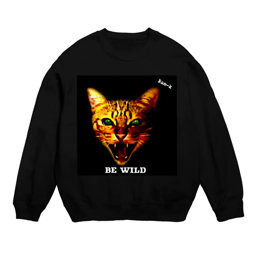 Rao-Kのオーちゃんのネコ Crew Neck Sweatshirt