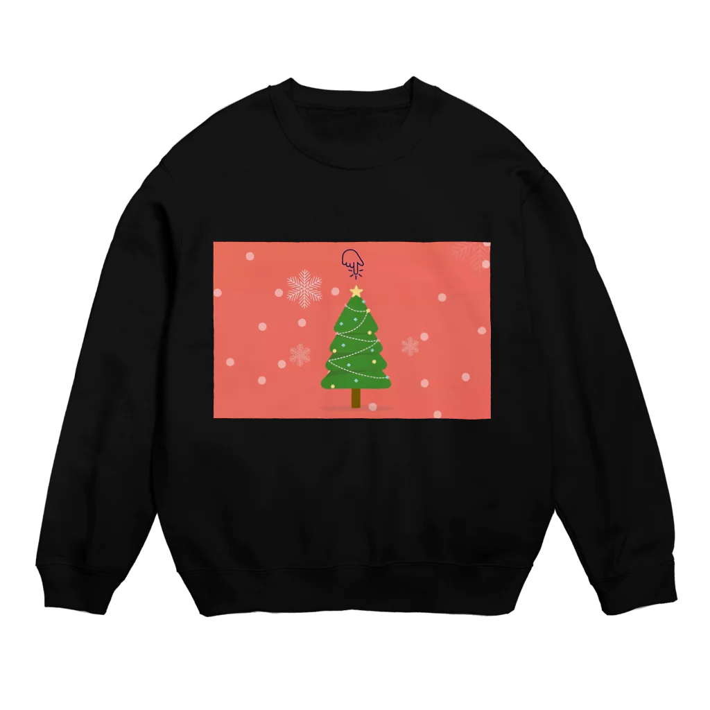 Teatime ティータイムのメリークリスマス Crew Neck Sweatshirt