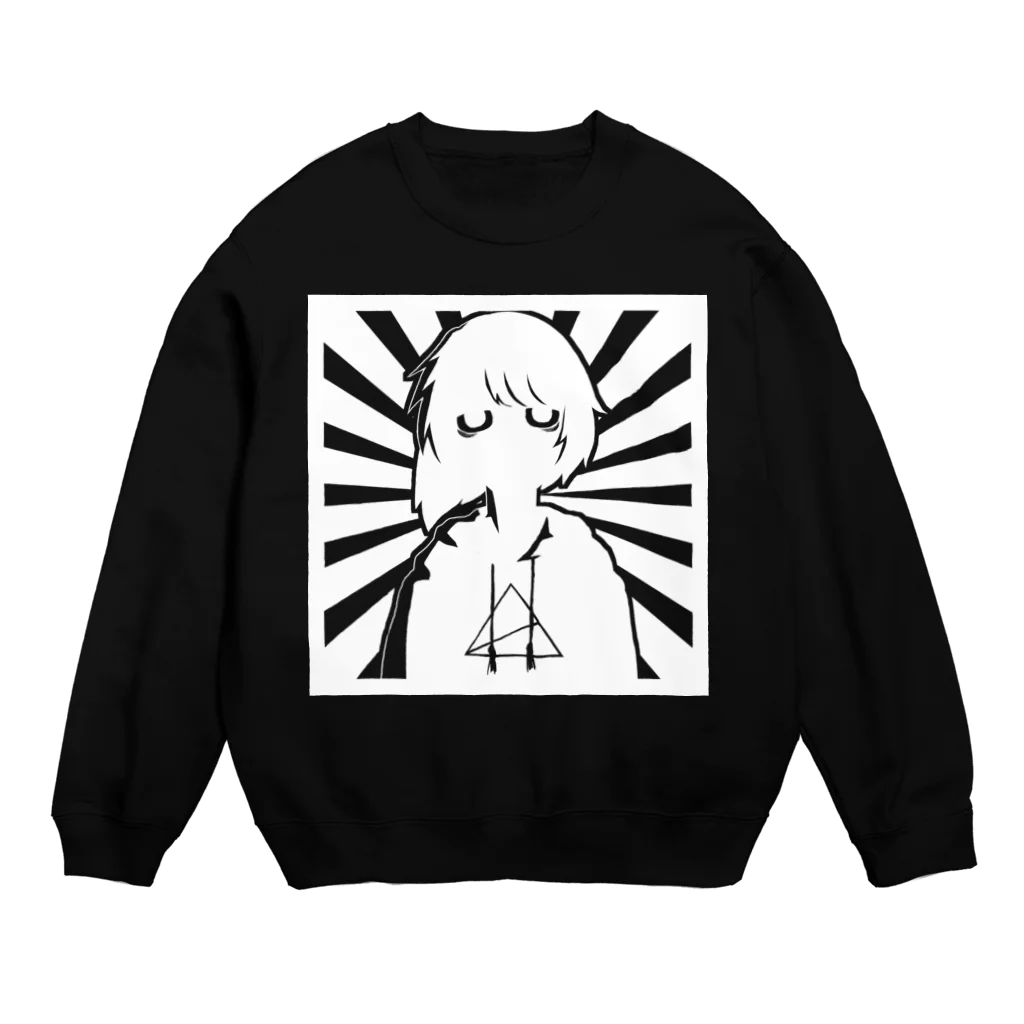 a​n​i​c​a​ ​s​t​o​r​eのanica illust Crew Neck Sweatshirt