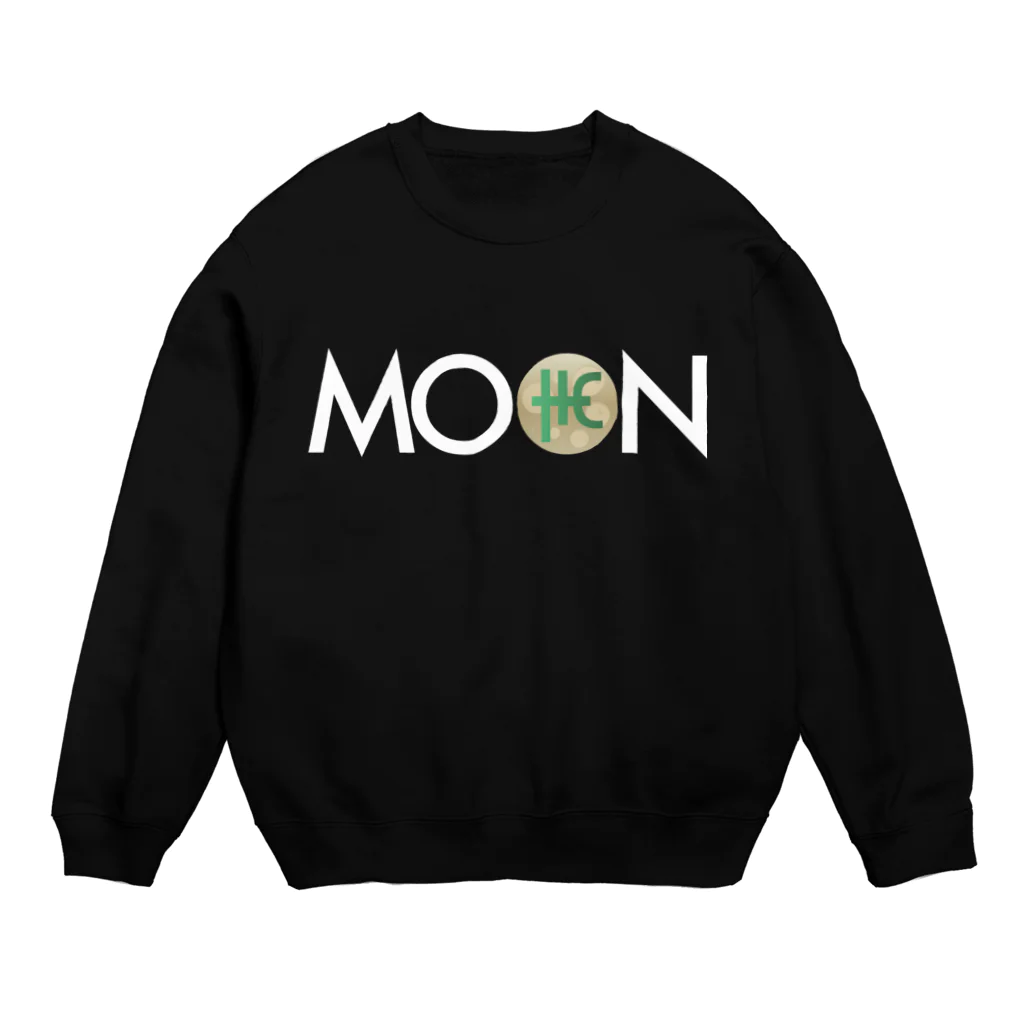 TROPiCALViBESのMOON THC whitefont Crew Neck Sweatshirt