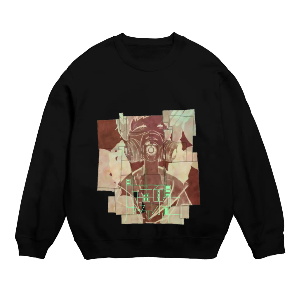 たんぽぽの酒味の防毒 Crew Neck Sweatshirt