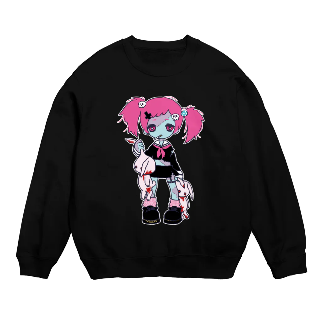 そらのタエちゃんゾンビ Crew Neck Sweatshirt