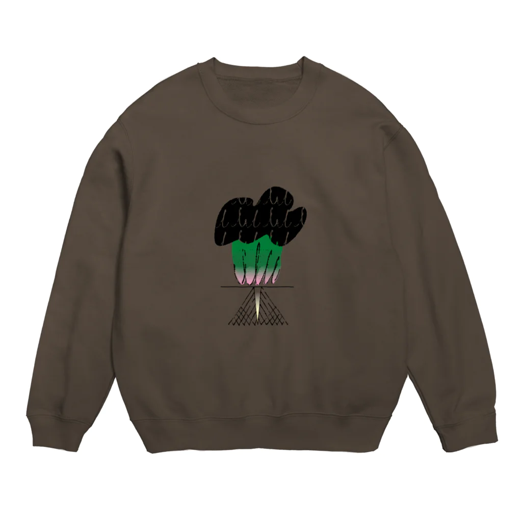 小田晃生のほうれんそう Crew Neck Sweatshirt