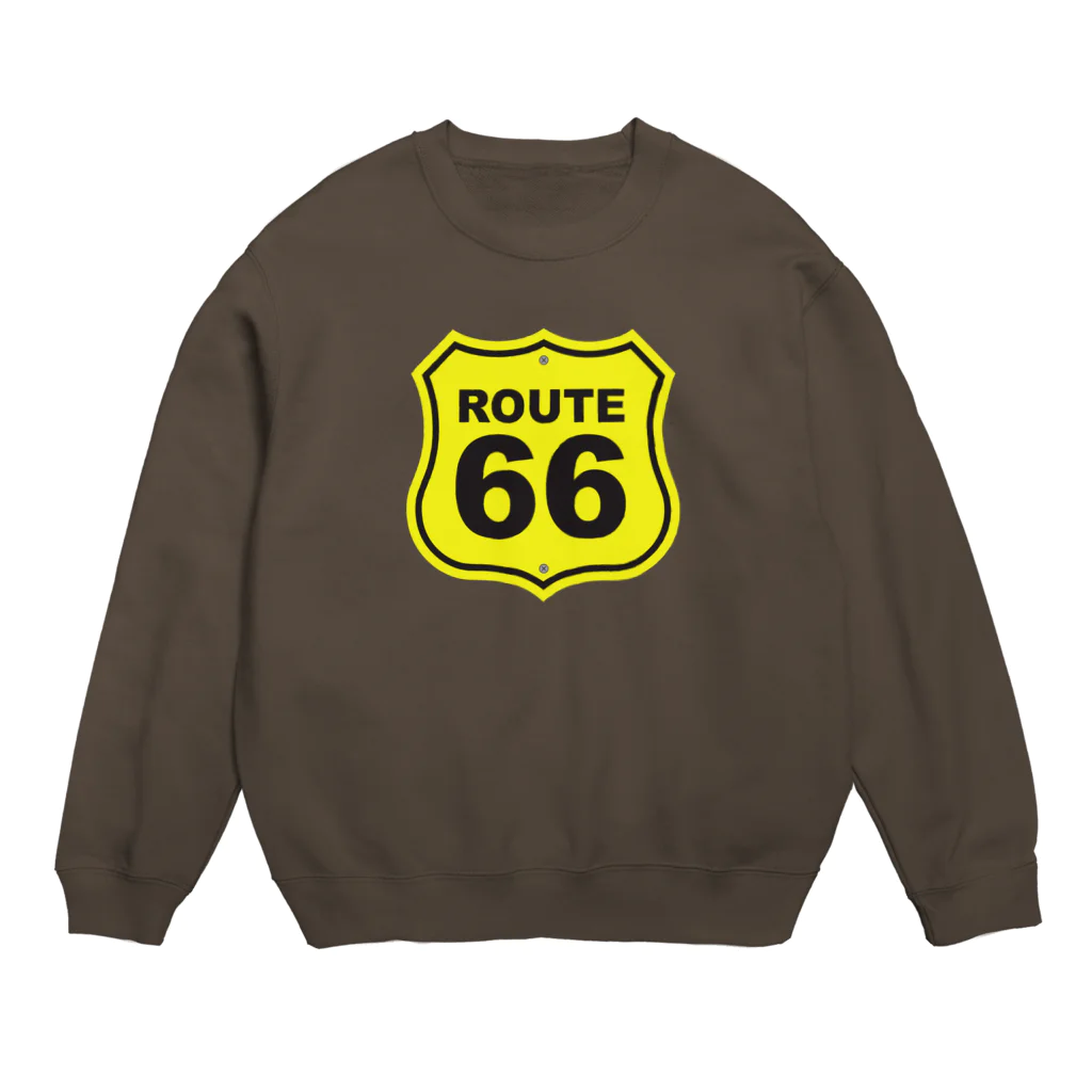 アロハスタイルハワイのU.S. Route 66  ルート66　イエロー スウェット