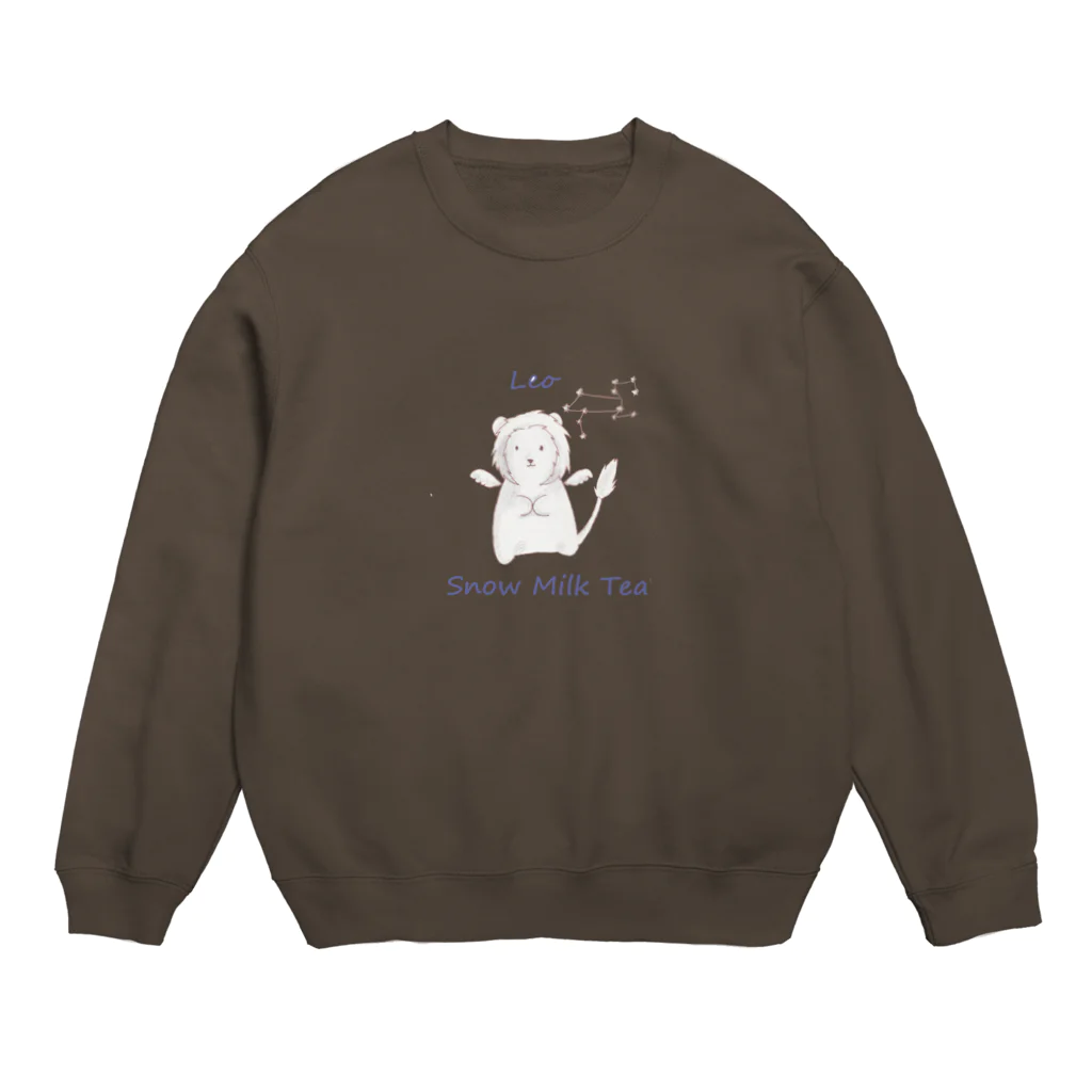 Snow Milk Tea☃️のLeoのグッズ Crew Neck Sweatshirt