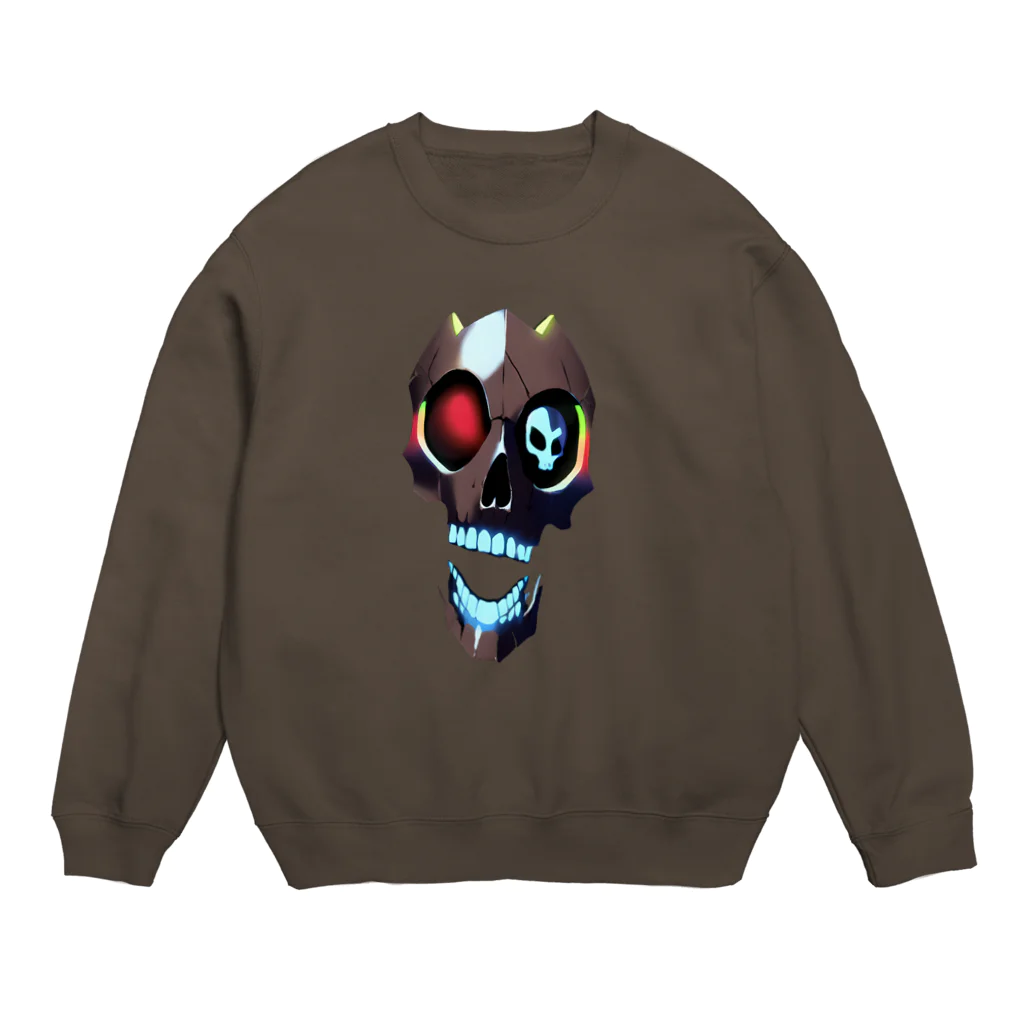 GORIPUSHのサイバースカル Crew Neck Sweatshirt