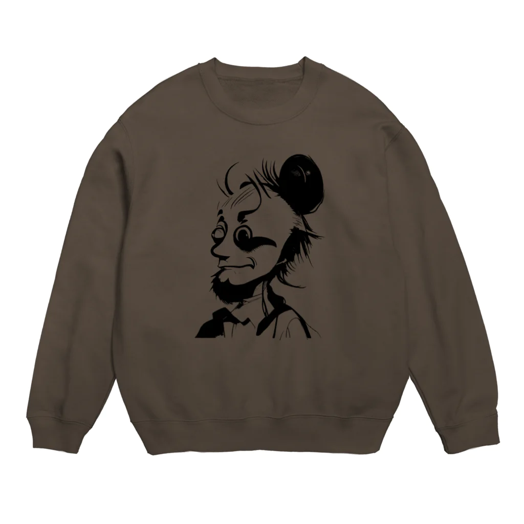 ダンディーおじさんのお店のダンディー2号 Crew Neck Sweatshirt