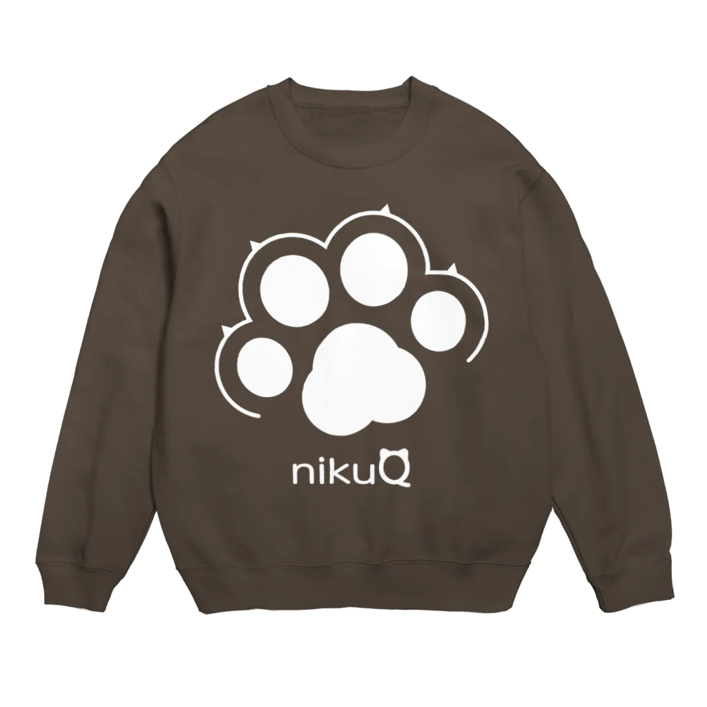 WebArtsの肉球をモチーフにしたオリジナルブランド「nikuQ」（猫タイプ）です スウェット