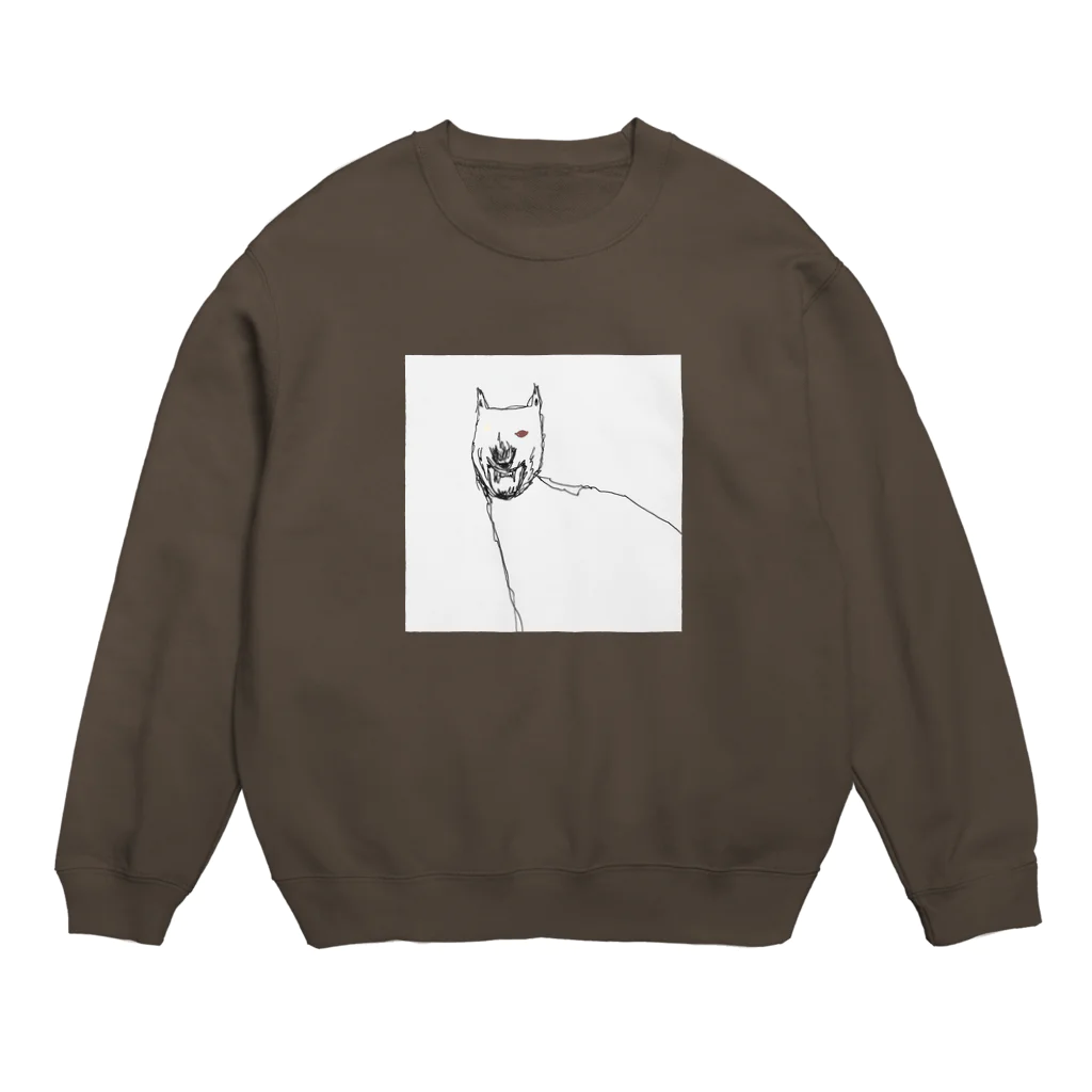 monoshopのいぬ Crew Neck Sweatshirt