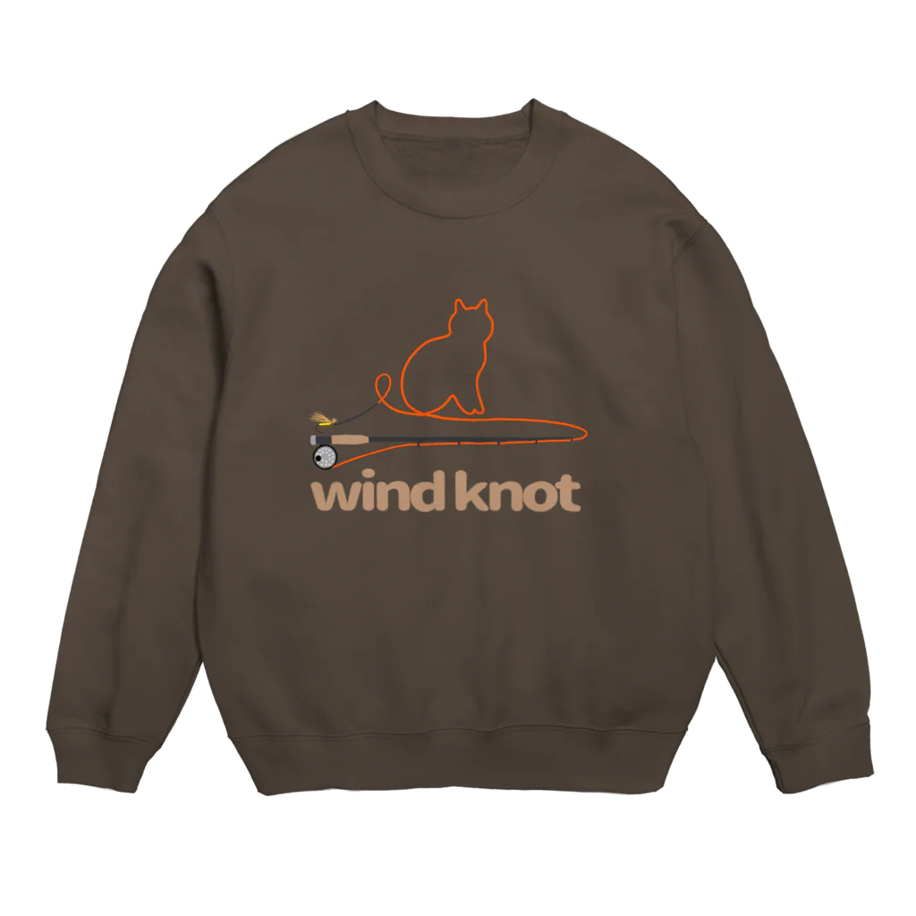 cahillのwind knot Crew Neck Sweatshirt