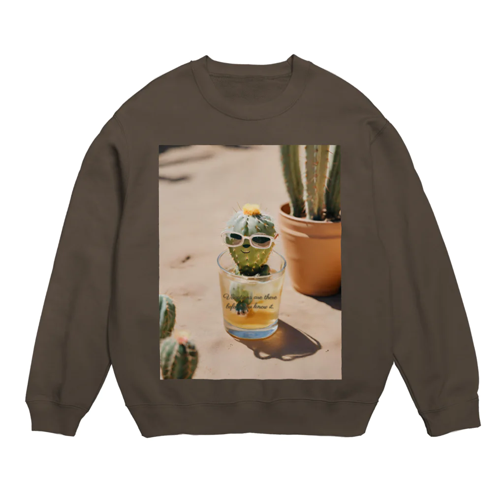 Takanori/ Clyde  FilmのVacations are there before you know it. Crew Neck Sweatshirt