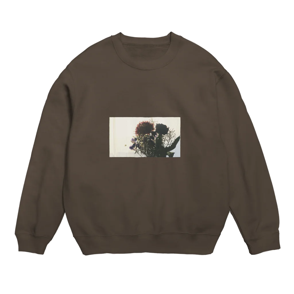 有里まりなの夕暮れのドライフラワー Crew Neck Sweatshirt