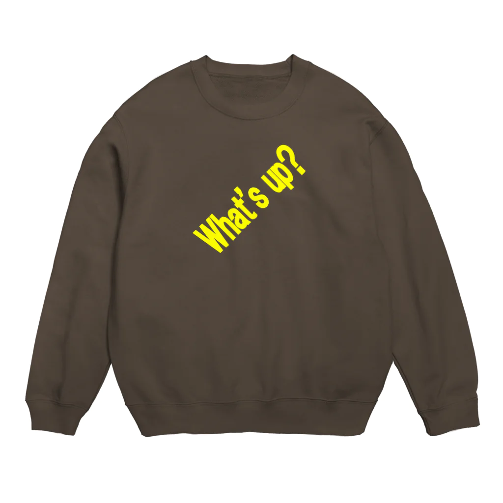 ainarukokoroのWhat's up? Crew Neck Sweatshirt