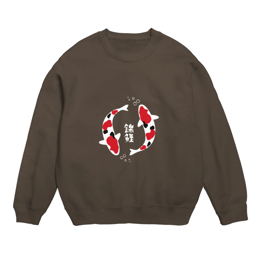 cocolifeの錦鯉 Crew Neck Sweatshirt