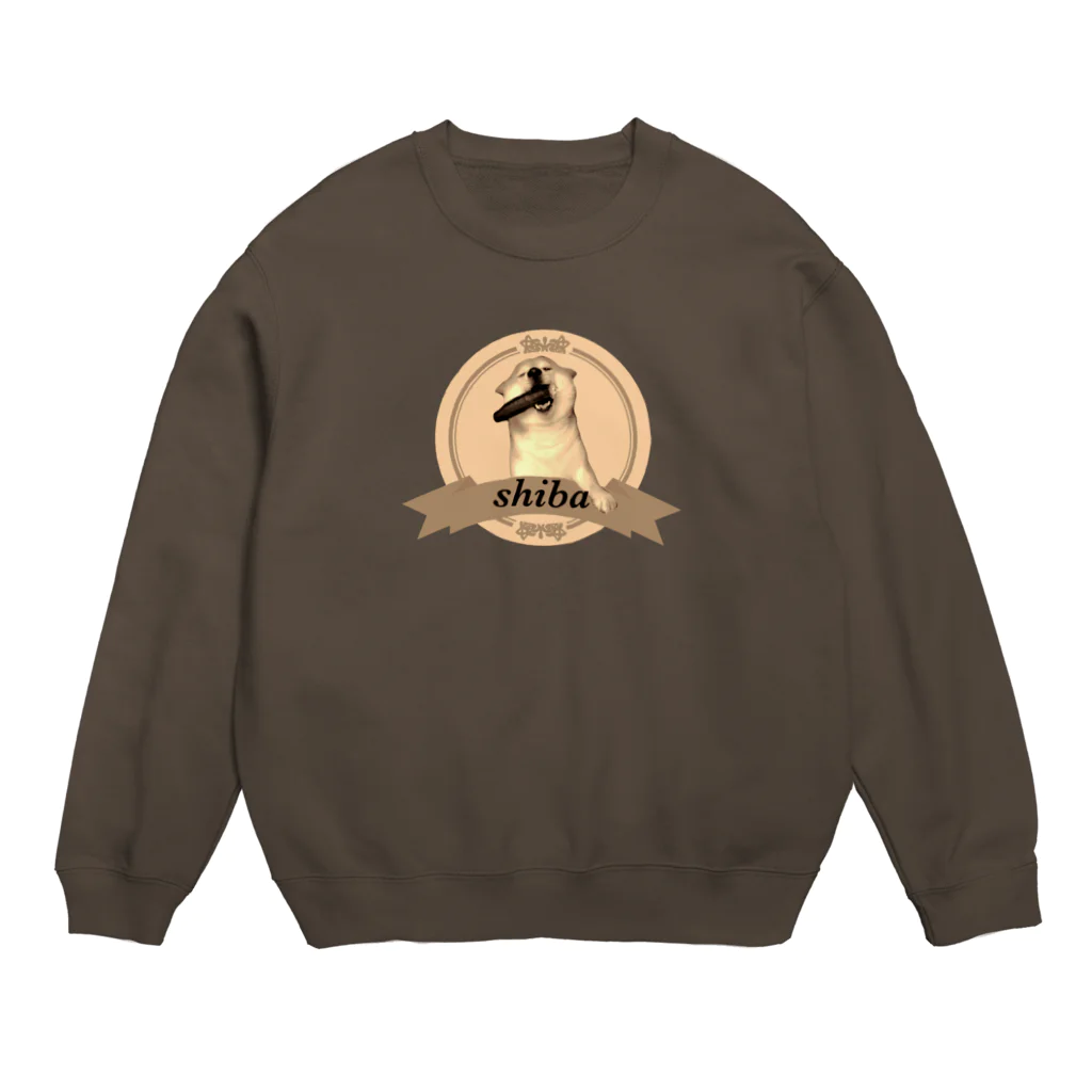 mod_ukのシバザライオン？ Crew Neck Sweatshirt