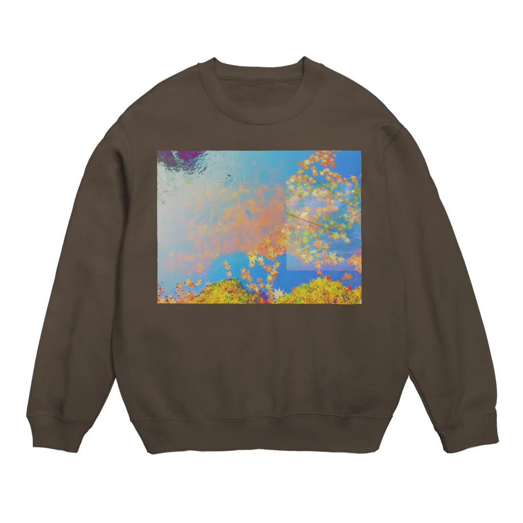 ぬっのうつる、うかぶ Crew Neck Sweatshirt